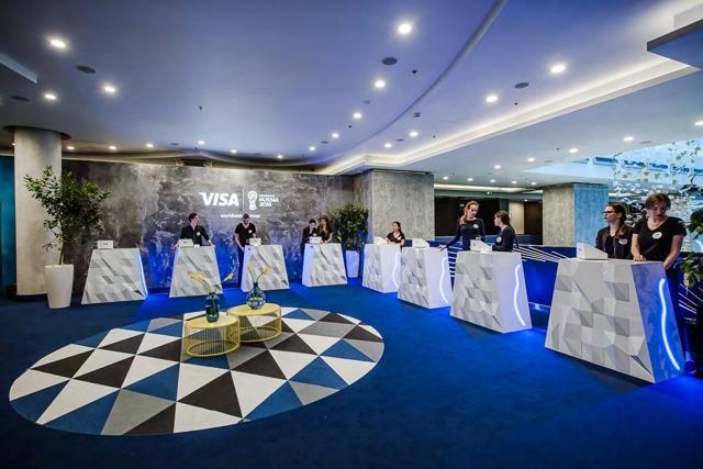 Visa × Marriott Novy Arbat, приём гостей ЧМ-2018
