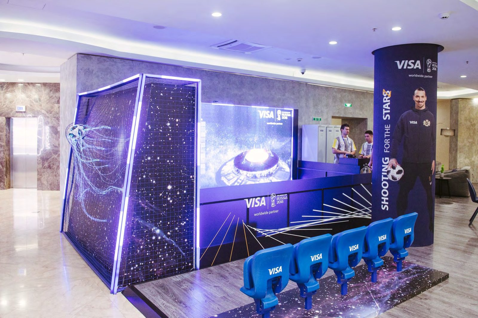 Visa × Marriott Novy Arbat, приём гостей ЧМ-2018