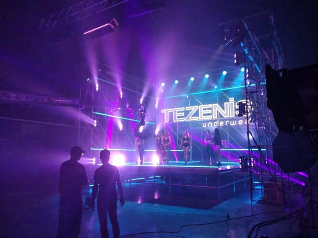 Tezenis · декорации для съёмок в программе «Танцы»