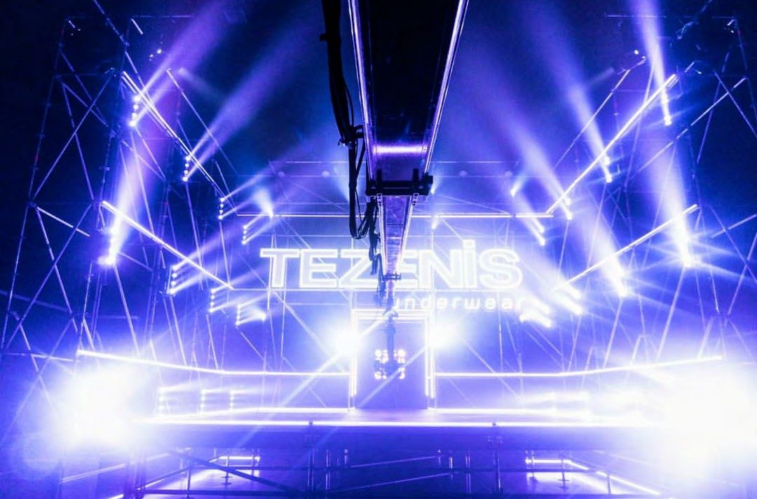 Tezenis · декорации для съёмок в программе «Танцы»