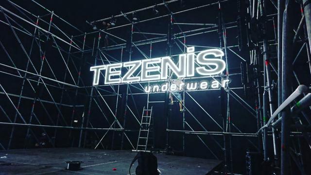 Tezenis · декорации для съёмок в программе «Танцы»